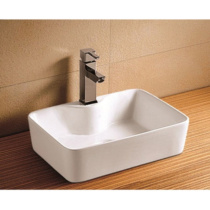 Раковина 480х370х130 накладная, белая, Azario - AZ-2010