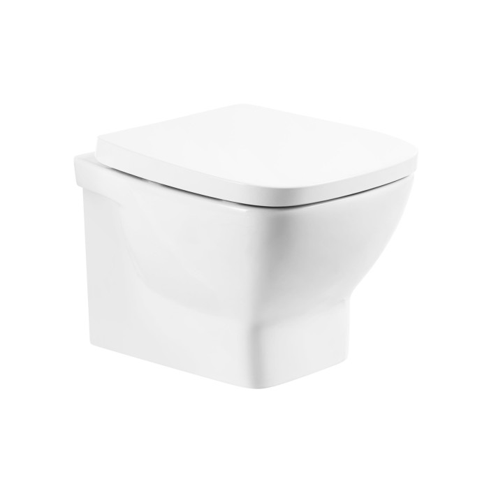 Подвесной унитаз, безободковый, BelBagno, белый глянцевый, LAGO арт. BB128CH/BB128SC