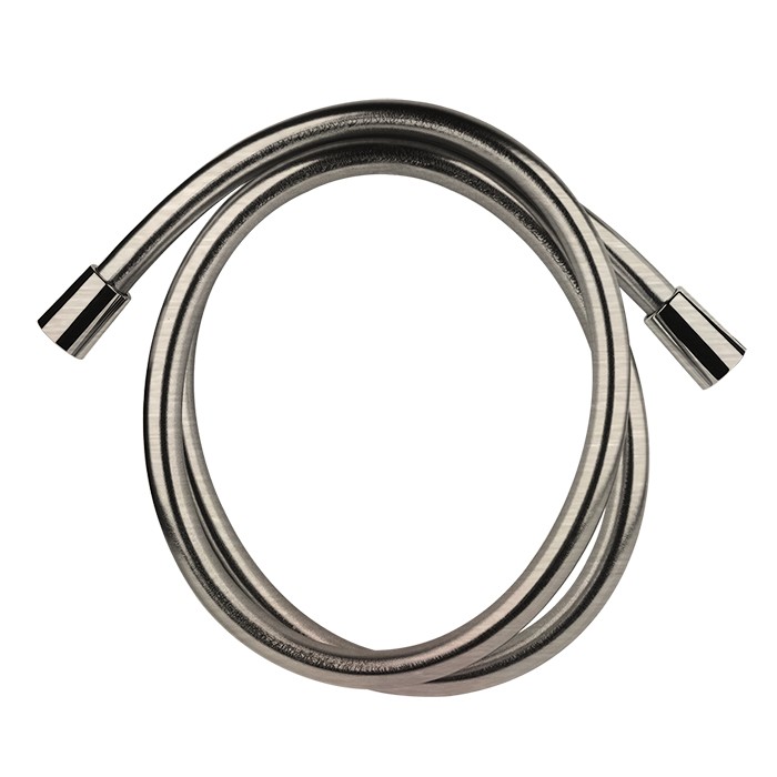 Шланг Сromalux с коническим соединением на 1/2", 1,5м, Gessi Emporio shower, finox brushed nickel арт. 01637#149