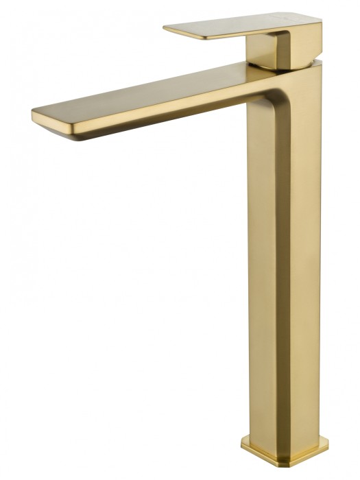 Смеситель для раковины высокий, Wonzon &amp; Woghand Diamond, WW-88239011-BG цвет: золото