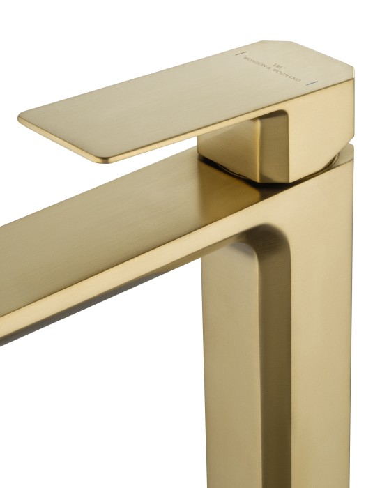 Смеситель для раковины высокий, Wonzon & Woghand Diamond, WW-88239011-BG цвет: золото