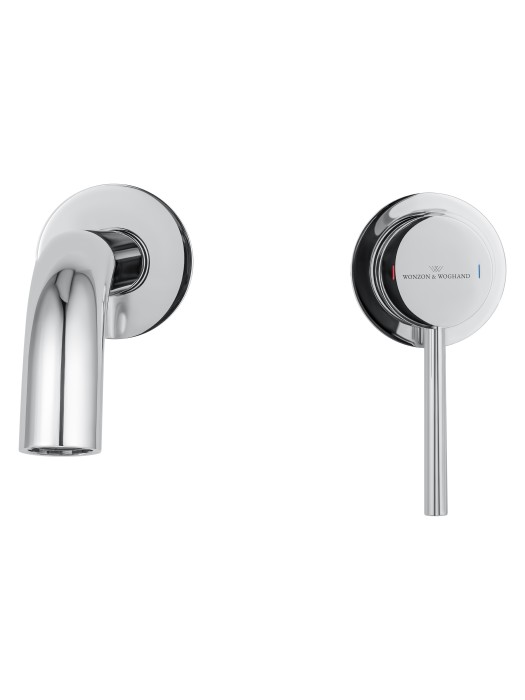 Смеситель для раковины встраиваемый, Wonzon & Woghand Stick, WW-88869017-CR цвет: хром