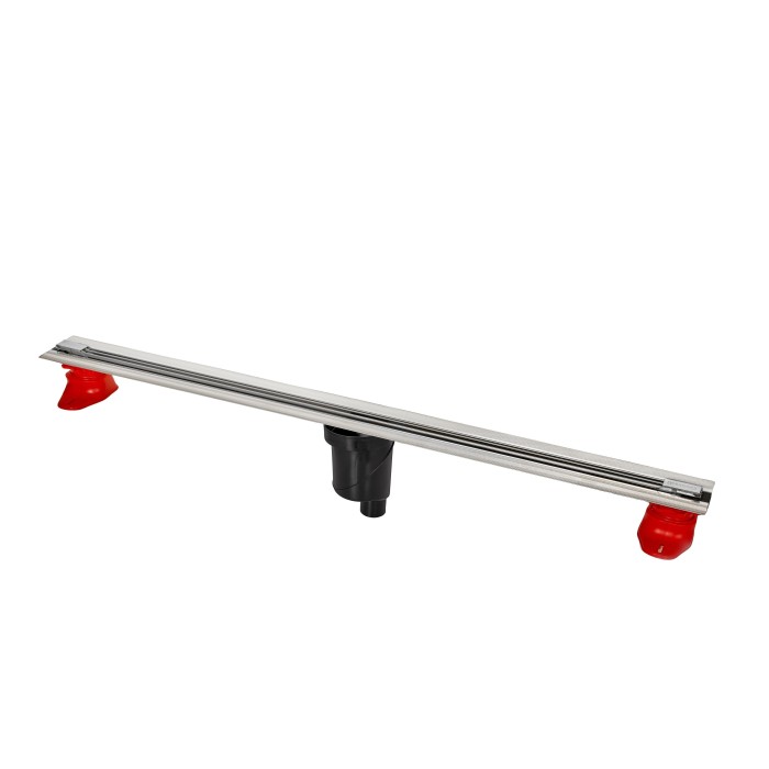 Душевой лоток BERGES SUPER Slim 1000, матовый хром, S-сифон D50/105 H50, арт.090055