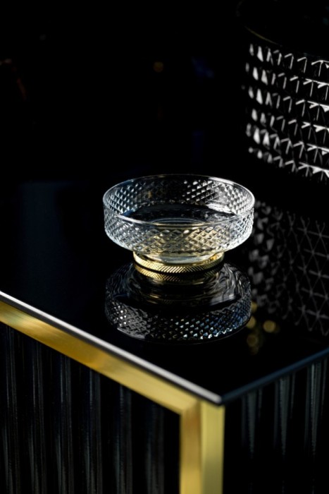 Настольная мыльница gold, Boheme Aura_acc - 10251-G