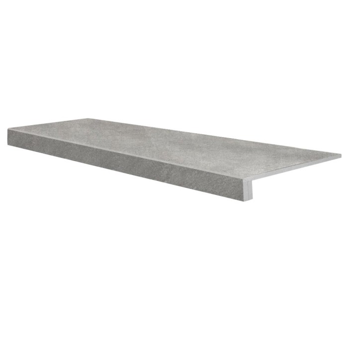 Ступень евро керамогранит g1102 cr структ.Серый (n077891) 34,5x120 GRASARO Beton арт. 035441+