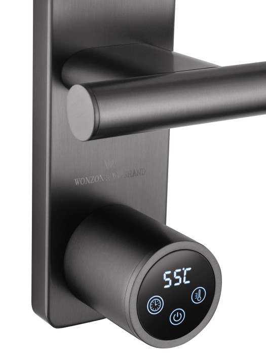 Полотенцесушитель электрический, Wonzon & Woghand Nurnberg, WW-AL344-GM цвет: графит