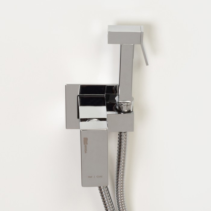 Встраиваемый смеситель для душа с гигиенической лейкой WasserKRAFT арт. A71138