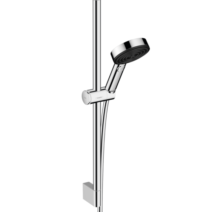 Душевой гарнитур Relaxation cо штангой 65см Pulsify Select S Hansgrohe, хром арт. 24161000