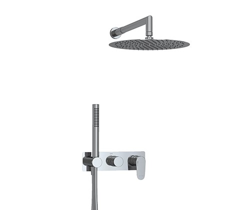 Встраиваемый комплект для ванны с верхней насадкой, лейкой Dinkel 5800 WasserKRAFT арт. A16116