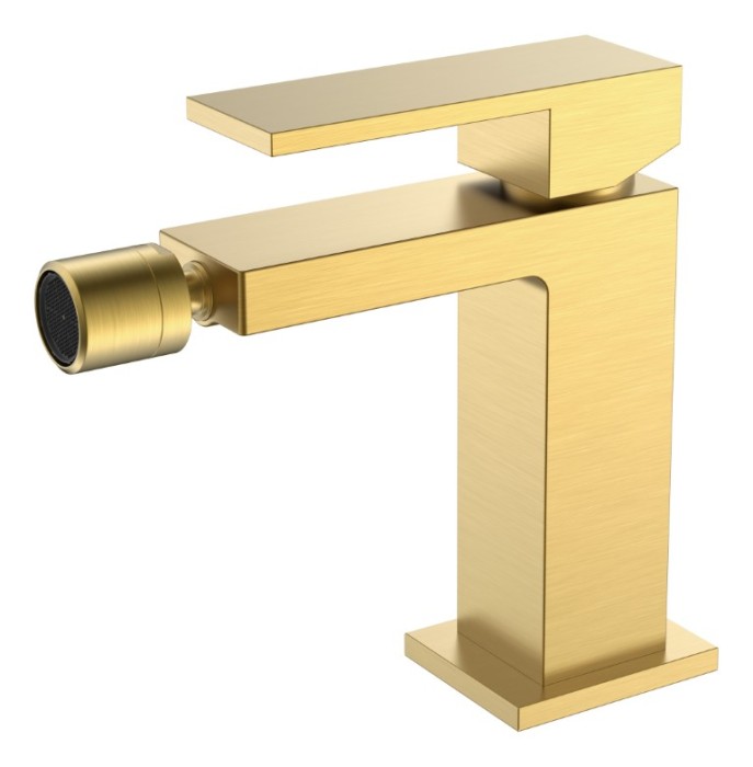 Смеситель для биде, Matt Gold, Qubic Boheme 476-MG