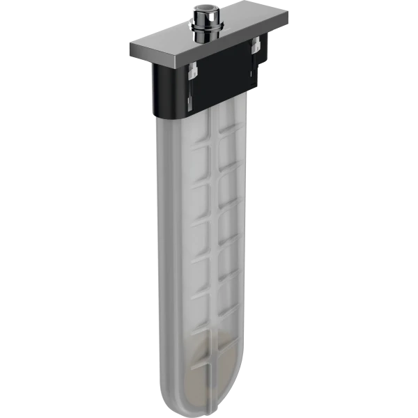 Внешняя монтажная часть с прямоугольной розеткой, Hansgrohe sBox, хром арт. 28010000