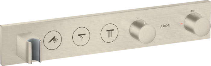Термостат для душа ShowerSolutions Axor, шлифованный никель арт. 18356820