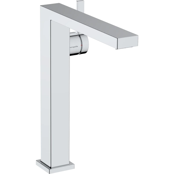 Смеситель для раковины Fine CoolStart, EcoSmart+, с донным клапаном Push-Open, Hansgrohe Tecturis E, хром арт. 73070000