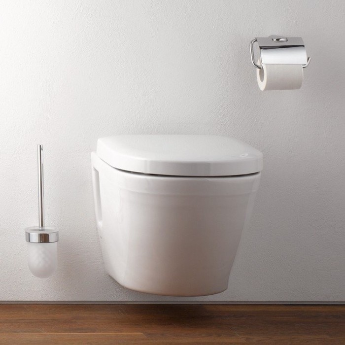 Унитаз подвесной 53x38 см, безободковый, с системой смыва Tornado Flush, NC TOTO, CW762Y цвет: белый