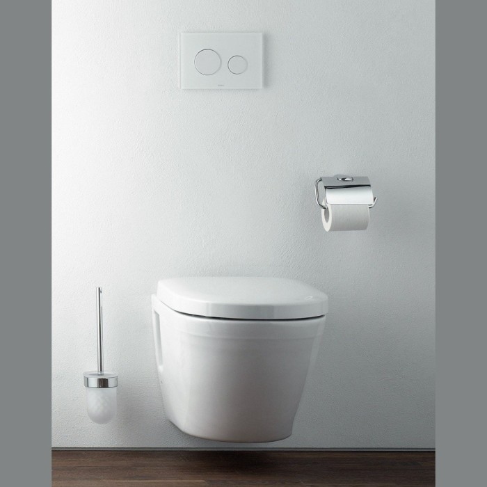 Унитаз подвесной 53x38 см, безободковый, с системой смыва Tornado Flush, NC TOTO, CW762Y цвет: белый