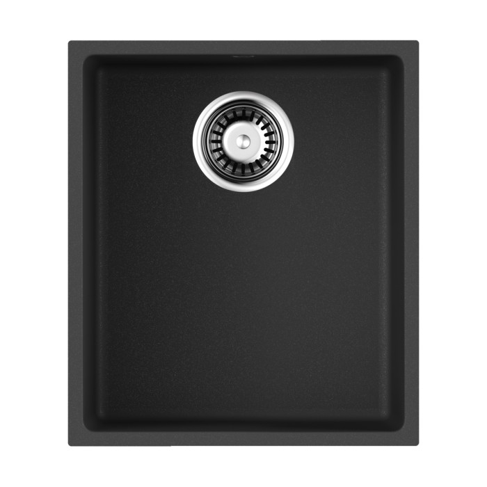 Кухонная мойка Omoikiri Bosen 38-U-BL Tetogranit, цвет черный арт. 4993157