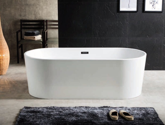 Акриловая ванна 1600х800х580, свободностоящая, Azario Bristol арт. BRI16080