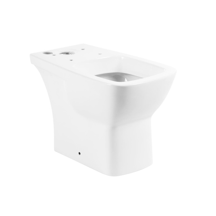 Чаша унитаза, P-trap BelBagno, глянцевый белый, Lago арт. BB128CP