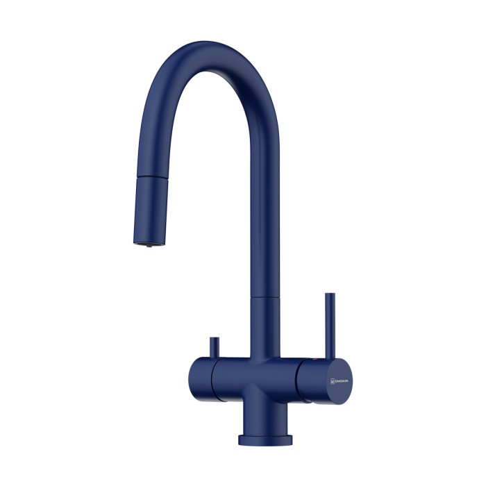 Смеситель для кухни Omoikiri Akita-S-IB латунь, цвет indigo blue арт. 4994438