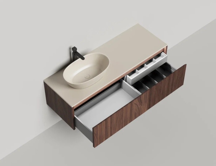 Подвесная тумба domino 1400, Salini арт. 27D214