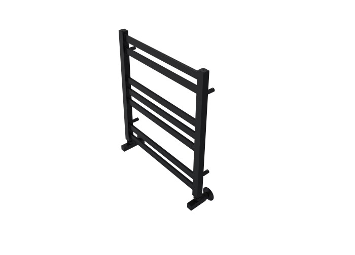 Полотенцесушитель водяной 500х600 Aquatek Лира, черный муар арт. AQ KP0760BL