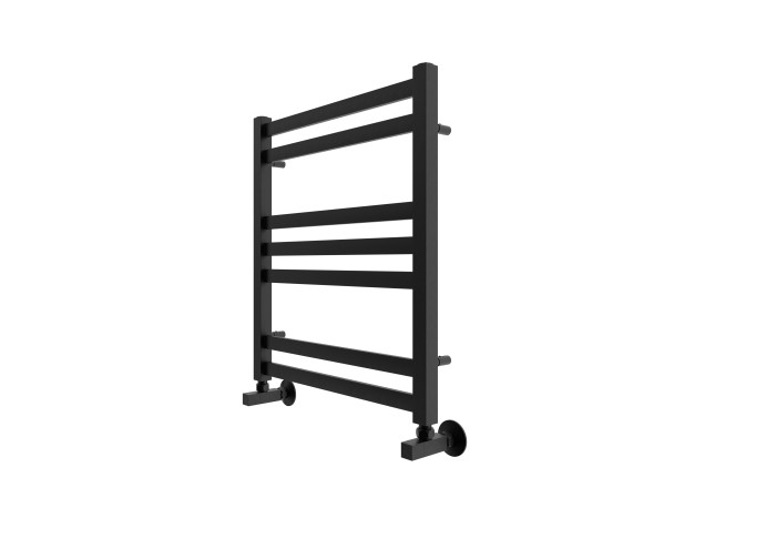 Полотенцесушитель водяной 500х600 Aquatek Лира, черный муар арт. AQ KP0760BL