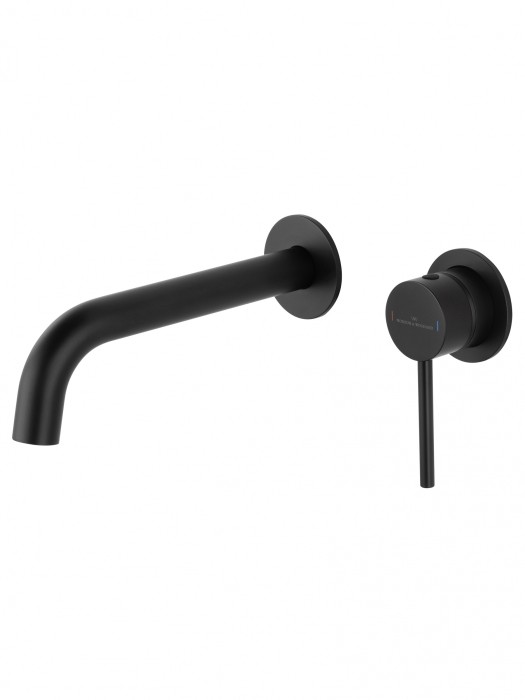 Смеситель для раковины встраиваемый, Wonzon &amp; Woghand Stick, WW-88869017-MB цвет: черный