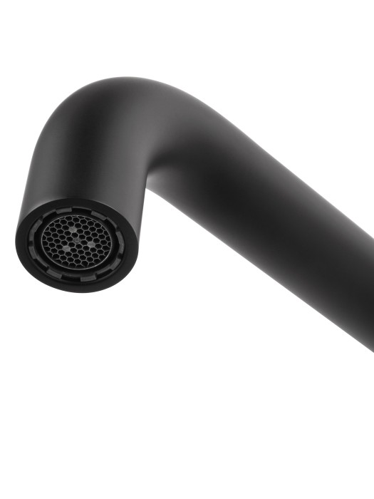 Смеситель для раковины встраиваемый, Wonzon & Woghand Stick, WW-88869017-MB цвет: черный