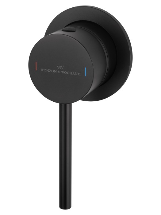 Смеситель для раковины встраиваемый, Wonzon & Woghand Stick, WW-88869017-MB цвет: черный