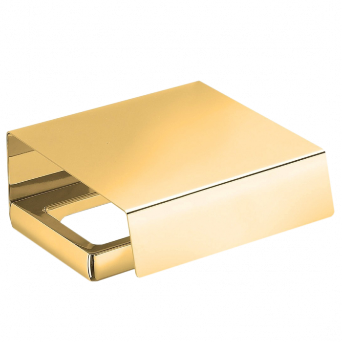 Держатель туалетной бумаги Colombo Design Lulu с крышкой арт. B6291.GOLD
