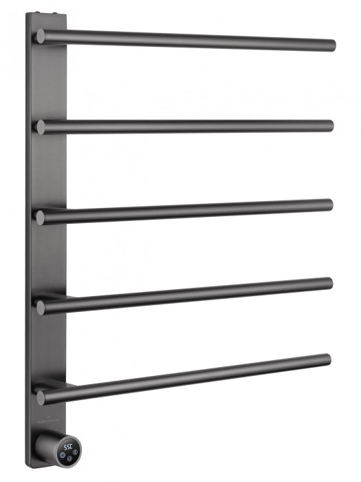 Полотенцесушитель электрический, Wonzon &amp; Woghand Nurnberg, WW-AL345-GM цвет: графит