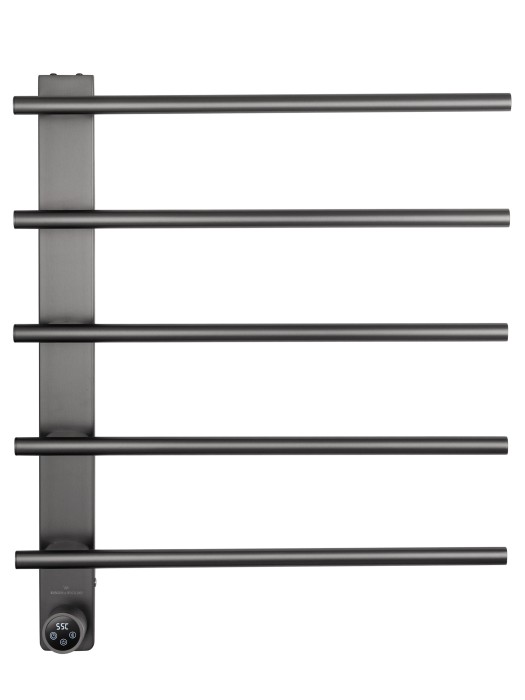 Полотенцесушитель электрический, Wonzon & Woghand Nurnberg, WW-AL345-GM цвет: графит