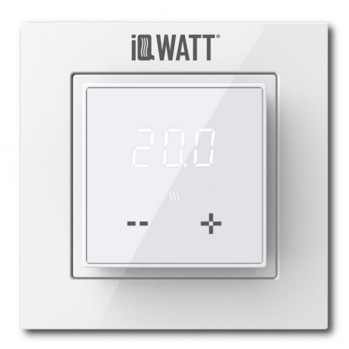 Электронный термостат IQ THERMOSTAT D, IQWATT, IQWATT white арт. 00416