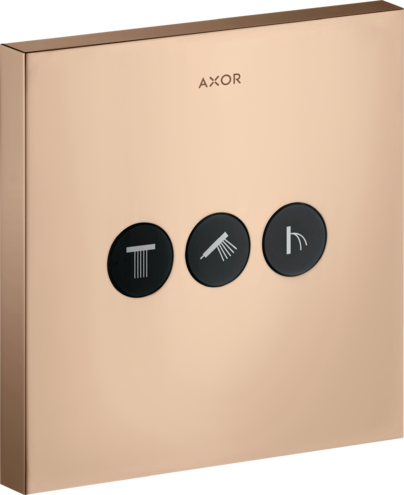 Переключатель потоков ShowerSelect Axor, полированное красное золото арт. 36717300