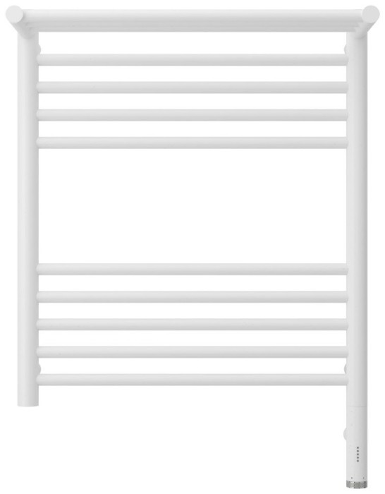 Сунержа Электрический полотенцесушитель 600x500, Богема 3.0 с 1 полкой, 30-5807-6050 цвет: матовый белый