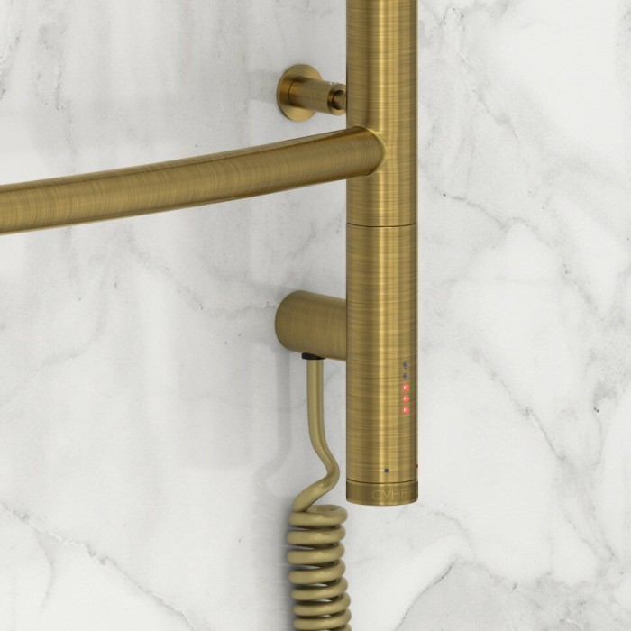 Сунержа Электрический полотенцесушитель 600x600, Галант 3.0, 051-5801-1240 цвет: состаренная латунь