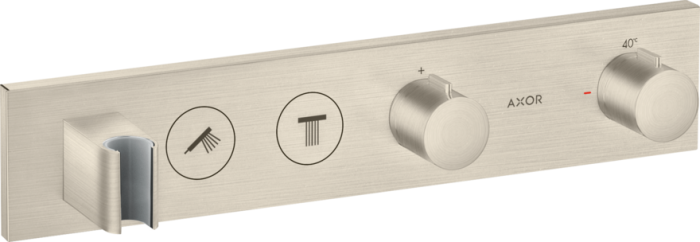 Термостат для душа ShowerSolutions Axor, шлифованный никель арт. 18355820
