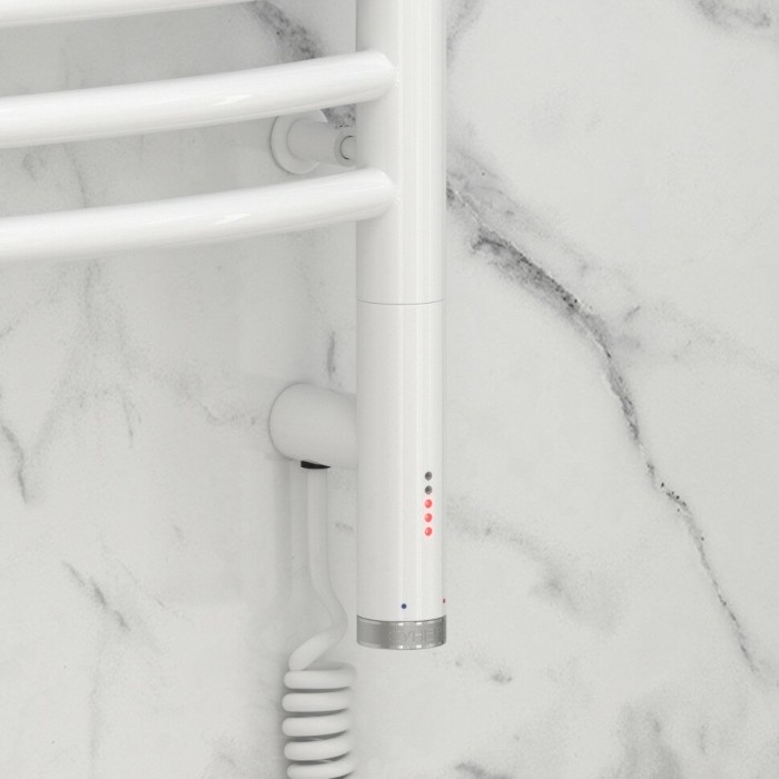 Сунержа Электрический полотенцесушитель 800x500, Флюид 3.0, 12-5821-1060 цвет: белый