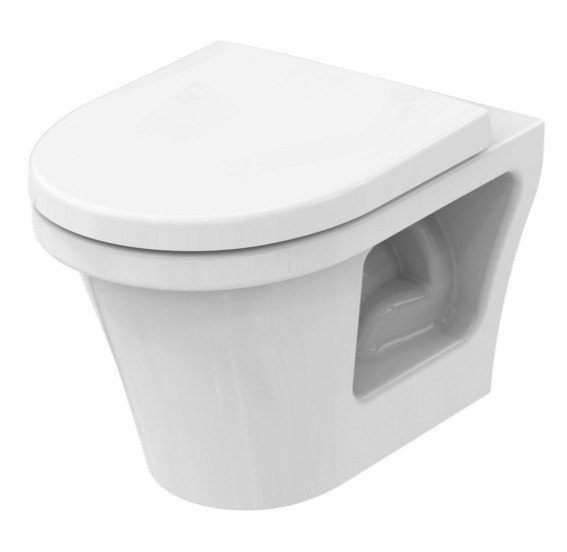Подвесной унитаз, SERIES CF TOTO, CW132+VC130 цвет: белый