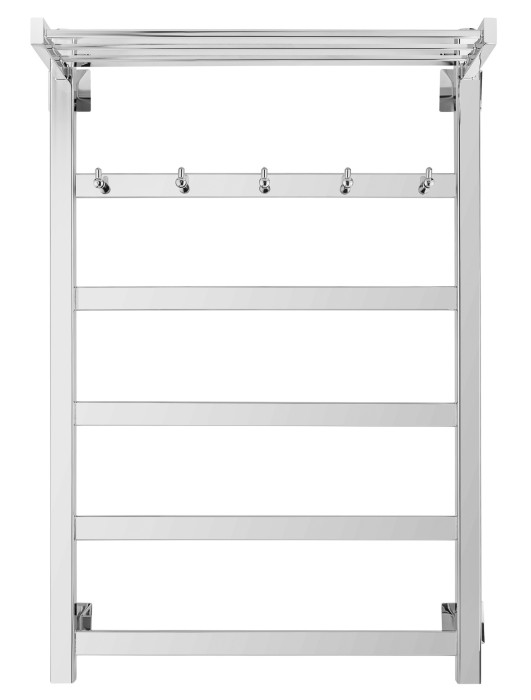 Полотенцесушитель электрический 80x60 Корсико 1 КСП (хром) Secado арт. 4603759400297