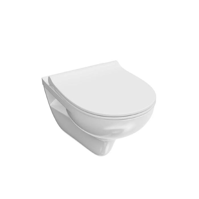 Сиденье для унитаза slim, c микролифтом, Pro Kerama Marazzi, белый - XPRO.B.seat.02\WHT    