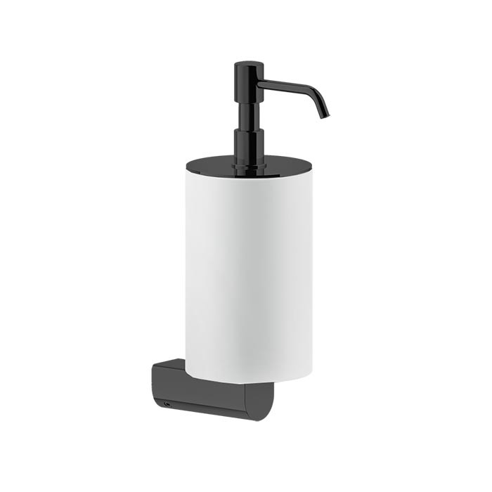 Дозатор для жидкого мыла настенный, Gessi Rilievo, nero xl арт. 59513#299