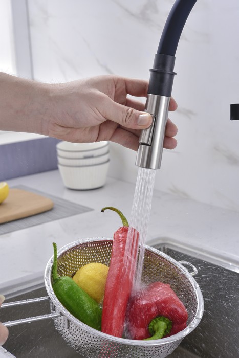 Смеситель для кухни  Paulmark HALT, никель - Ha214021-Ni