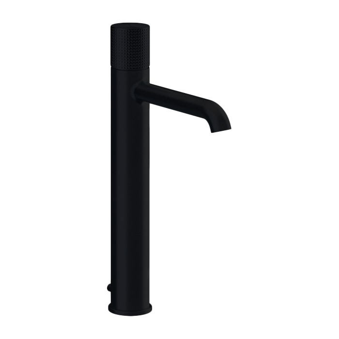 Смеситель для раковины, 1 отв., высокий, с донным клапаном, Gessi Habito Cesello, black xl арт. 70403#299