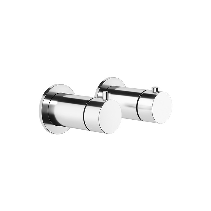Встраиваемый термостат для душа, с 1 выходом, Gessi Ingranaggio, хром арт. 63331#031