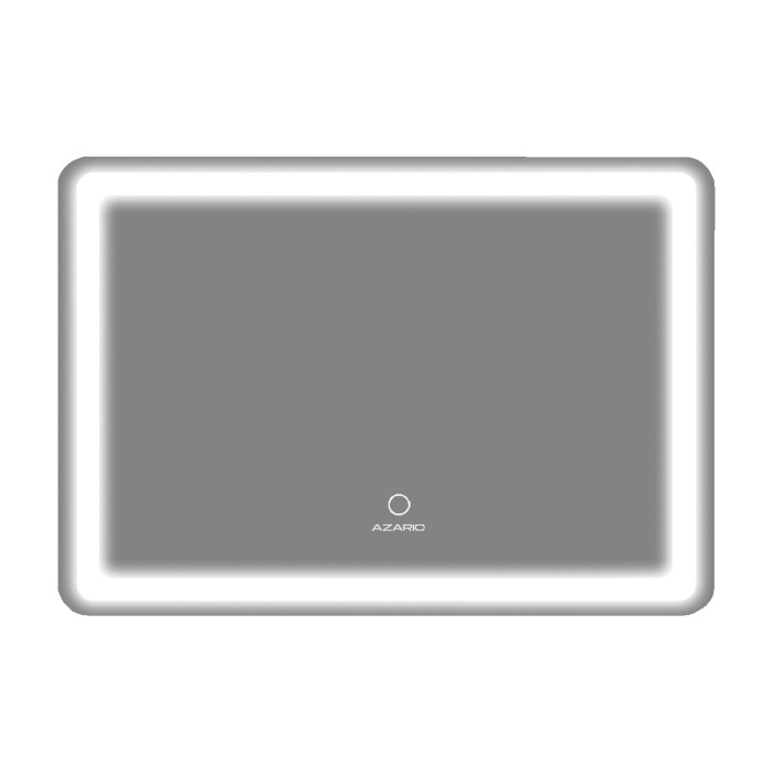 Зеркало 1000х700 подсветка, сенсорный выключатель с функцией диммера, Azario Lotos - AZ-Z-044CS