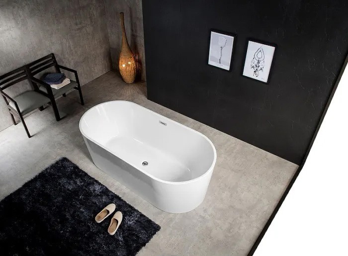 Акриловая ванна 1700х800х580, свободностоящая, Azario Bristol арт. BRI17080