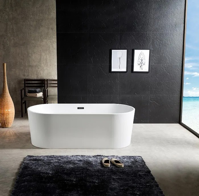 Акриловая ванна 1700х800х580, свободностоящая, Azario Bristol арт. BRI17080