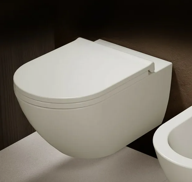 Унитаз подвесной Cielo Enjoy 53х35см, безободковый, цвет белый арт. EJVSK