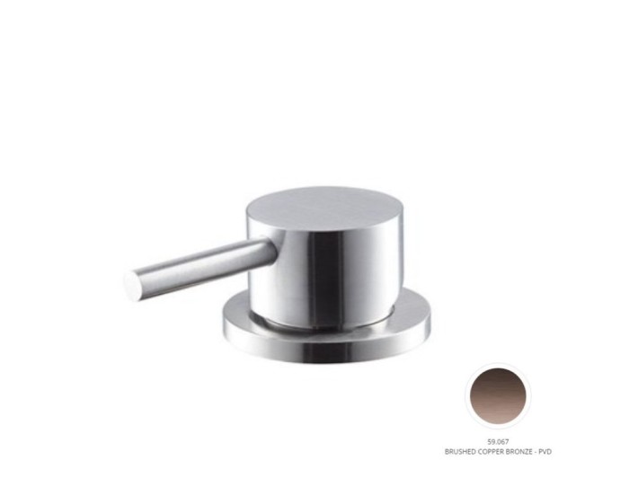 Смеситель для излива на столешницу Newform X-Steel 316 цвет PVD Brushed copper bronze арт.69624X.59.067